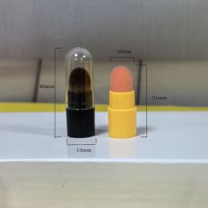 VINCENT914 Silicone Brush Head Silicone Lip Brush Soft Brush Head Portable Concealer Brush New Small Size Mini Lip Brush Out-carry