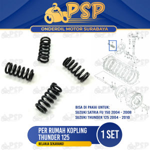Per Rumah Kopling Thunder (Set Isi 4) - Pir Peer Kampas Kopling House Suzuki THUNDER Thunder 125