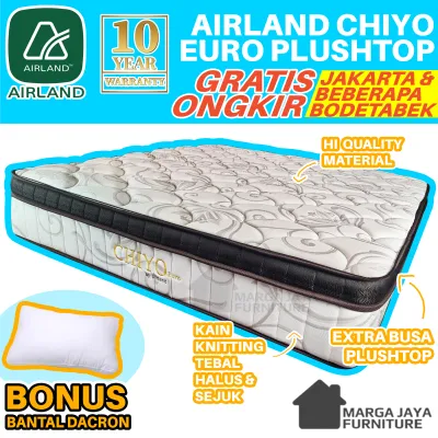 Kasur Springbed Airland FIRST LOVE Pillowtop 200 x 200 marga jaya Pillow Top Spring Bed