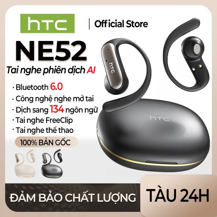 HTC NE52 AI Tai nghe dịch thuật thông minh tai nghe Bluetooth 6.0, dịch thuật thời gian thực 134 ngôn ngữ, tai nghe Bluetooth HiFi, tai nghe không dây AI, tai nghe chống ồn, thời lượng pin dài | BigBuy360 - bigbuy360.vn HTC NE52 AI Tai nghe dịch thuật thông minh tai nghe Bluetooth 6.0, dịch thuật thời gian thực 134 ngôn ngữ, tai nghe Bluetooth HiFi, tai nghe không dây AI, tai nghe chống ồn, thời lượng pin dài | BigBuy360 - bigbuy360.vn