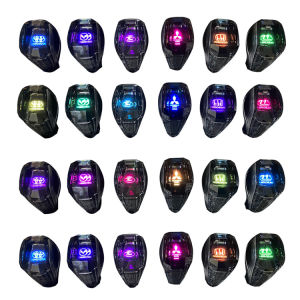 Crystal LED Automatic Color Changing Gear Head Manual Transmission Car Gear Shift Knob Gear Lever Universal For MITSUBUSHI CROWN HYUNDAI HONDA TOYOTA PRND