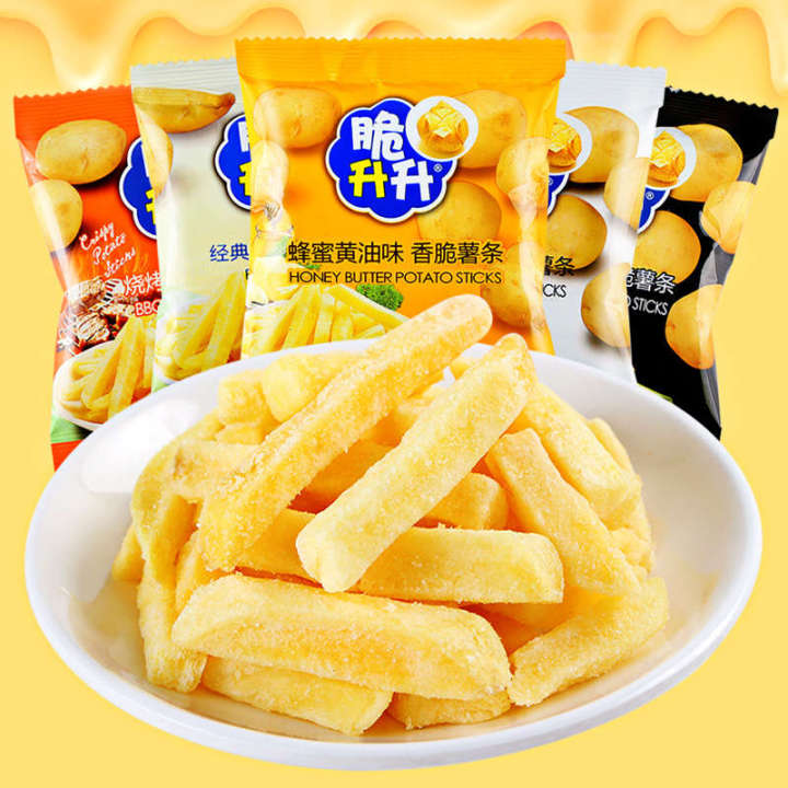 China No.1 Cui Sheng Sheng French Fries Original Potato Sticks 20g ...