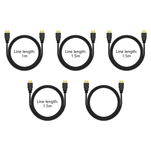 HDTV Cable 18Gbps 4K/60Hz Gold Plateds Connectors Cord for UHD TV Laptop