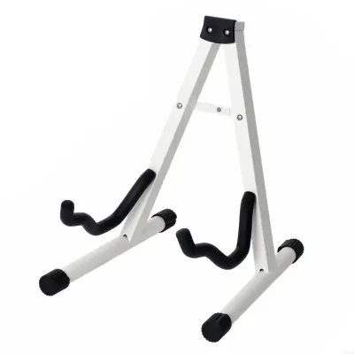 PLAYOU Foldable Guitar Stand Single Floor Guitar Stand For Acoustic Electric Musical Instrument Universal Display