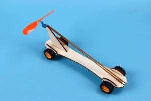 SG STOCKS STEM Toy DIY Rubber Band Car Science Toys for Kids Engineering Experiment Set Building Assembly Toy for Children Educational Toys