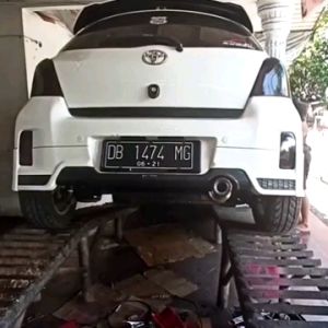 KNALPOT MOBIL HKS GRONEL CHROME SUARA NGEBASS BULET