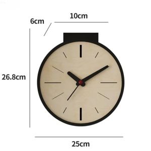 xpkQ Modern Design Wall Clocks Minimalist Noiseless Wall Clocks Large Stylish Room Ornaments Living Room Decoration Accessories 5B9Z4