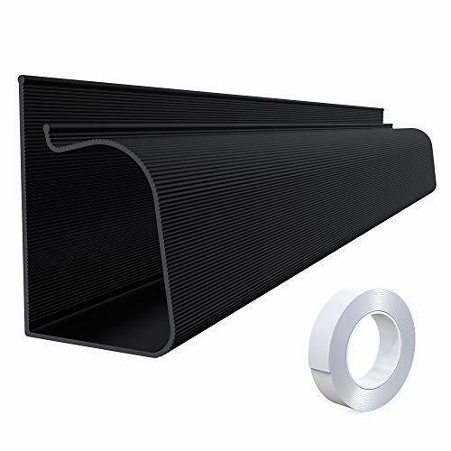 Large Capacity 1 Pack Under Desk Cable Management Tray J Channel Cable