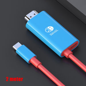 2 in 1 Portable Nintendo Switch Dock Type C to HDMI Cable Adapter Switch TV Dock 4K PD Cable for Steam Deck [SG STOCK]