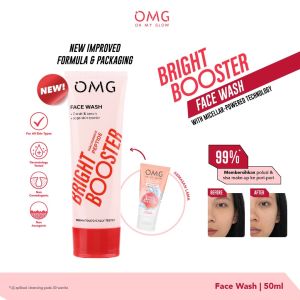 OMG Peach Glowing Series || Bright Booster Face Wash || Face Toner || Cream Oh My Glow Original BPOM
