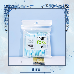 Garpu Buah Isi 50 Pcs / Garpu Buah Pesta Kecil / Garpu Tusuk Buah Kue Serbaguna