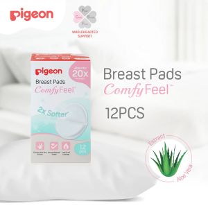Pigeon Breast Pads ComfyFeel Penyerap ASI Lembut Anti Bocor Ultra Soft Tipis Dengan Aloe Vera