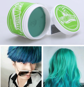 Sáp Vuốt Đổi Mầu Tóc Tạm Thời Shaweisite 100ml/Hộp 07 Mầu Thời Trang Chọn Lựa