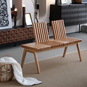 Piano key solid foldable benches  aesthetic wooden chair foldable benches creative solid wood folding dining table bench Medieval Shoe Change Chair Casual Table Bench with Back Rest convertible bench Ava Home Furniture design