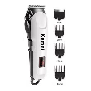 Kemei Electric Hair Clipper Hair Cutting maching Wireless Trimmer Men Professional clipper machine rechargeable hair cut