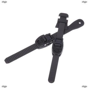 [COD] dfgje 1 2Sets Roller Ratchet Skates Speed Ratchet Skates Straps Fixing Buckle With Screws Ankle Belt Tape Roller Skates Fixed Band
