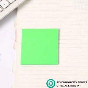 STICKY300 Set R Adhesive Write-Ons: 7.5 cm  50sheets Transparent Multicolored- Sticky Tabs Notes Index Labels Page Markers Memo Pad Stickers - Office & School Supplies for Book Annotation and Organization