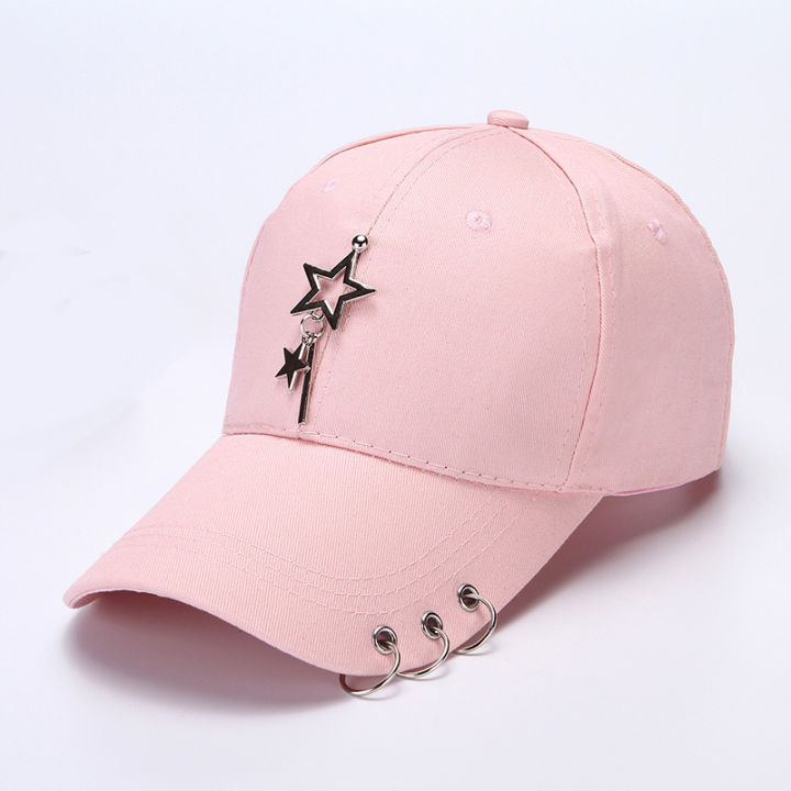 new trend topi baseball k-pop bts korea motif ring bintang model