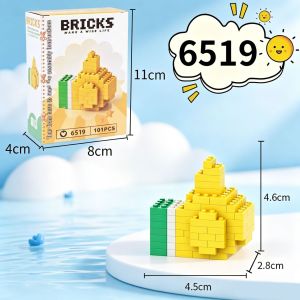 Expression Series Micro-Particle Building Blocks ， Puzzle and stress relief ， Childrens versatile styling figurines