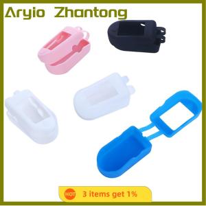 Aryio Silicone lưu trữ túi ngón tay Clip Đo Oxy bảo vệ trường hợp y tế Đo Oxy bảo vệ chủ ngón tay xung bảo vệ khung
