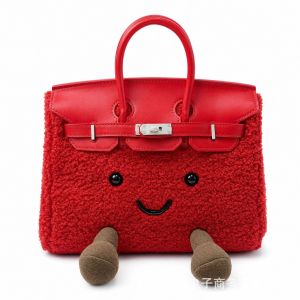 Spot Goods Jllycat Cute and fluffy bag platinum doll crossbody bag adorable little elf handbag