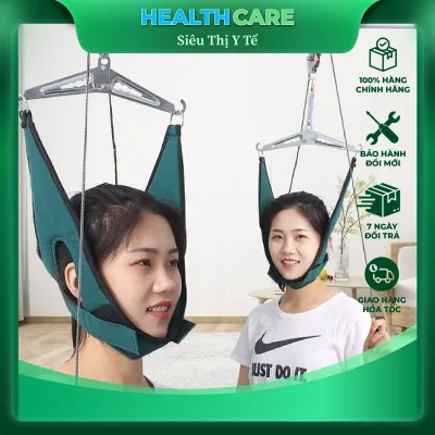 Dụng Cụ Kéo Giãn Cột Sống Cổ - Đai Kéo Giãn Đốt Sống Cổ Trợ Thoái Hóa Cổ Đau Mỏi Cổ