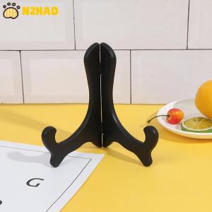 【N2HAO】 Portable Easels Plate Holders Picture Frame Display Stand Dish Rack Home Decor