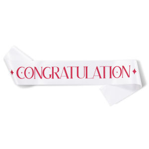 🔥ถูกที่สุด🔥1ชิ้น 156*9.5 ของปัจฉิม สายสะพาย ซม #สายสะพายนักเรียน สายคล้องไหล่พิมพ์ลายขอแสดงความยินดีสําหรับตกแต่งงานปาร์ตี้จบการศึกษา สายสะพายปัจฉิม รับปริญญา Congratulations #สายสะพายนักเรียน #สายสะพายปัจฉิม