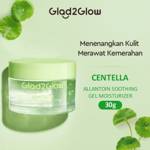 GLAD2GLOW - MOISTURIZER SERIES - Pelembab Wajah Centella | Kiwi | Pomegranate | Blueberry | Peach Retinol | YUJA