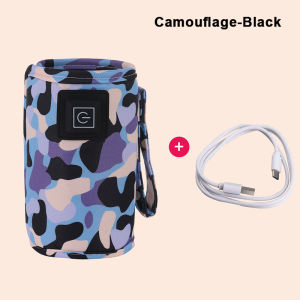 USB Milk Water Warmer Bottle Heater Travel Stroller Insulated Bag Supplies For Outdoor Winter