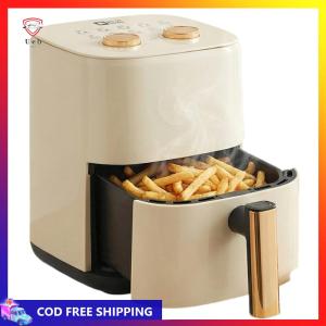 Household Electric Air Fryer with 360  Hot Air Circulation Timer and Auto Shut-off for Healthier Food in Minutes