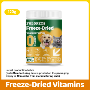 Appetite Booster for Dog and Cat Pet freeze-dried vitamin powder All Natural Food Toppers for Picky Eaters of Pets