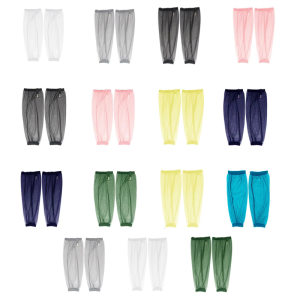 2pack Durability Netting Foot Cover Breathable Footwear Portable Leg Cover for Outdoor Activity