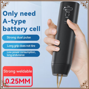 Battery Spot Welder AWithZ Handheld Spot Welder 11 Gear Adjustable Automatic and Manual Modes Batt