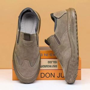 Free Shipping MenS Work Boots Summer Low-Cut Waterproof Leather Boots MenS Outdoor Non-Slip And Wear-Resistant Casual Work Shoes