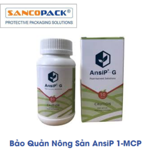 AnsiP 1-MCP kìm hãm khí ethylene kéo dài độ tươi của rau củ quả và hoa.