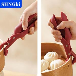 [COD] 🔥🔥🔥SHNGki Phim hoạt hình Silicone găng tay Clip chống bỏng lò chịu nhiệt khay nồi món ăn Bát bếp BBQ chủ găng tay Clip