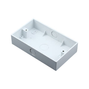 5Pcs Wall Switch Box Plastic Wall Socket Cassette Outer Wall Junction Box 146*86mm