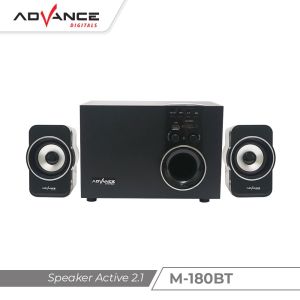 Advance Speaker Bluetooth Multimedia Subwoofer - M180BT - GRATIS ONGKIR Jabodetabek