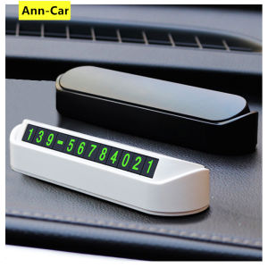 Ann-Car Car Temporary Parking Card Phone Number Card Plate Telephone Number Car Park Stop Car Sticker