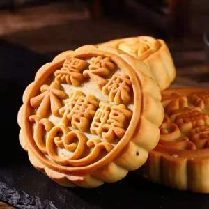 【XBYDZSW】无蔗糖木糖醇五仁月饼 Saccharose xylitol five kernel mooncake in bulk multi-flavor old Mid-Autumn Festival Guang-style mooncake sugar free 500g