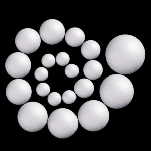 100pcs DIY Modelling Polystyrene Styrofoam Foam Ball Xmas Wedding Decoration Party Supplies