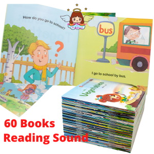 English Story Books ( 60 Books ) English with Reading Sound (QR Code) Children Kids / Buku Cerita Kanak Kanak / Bedtime Story Books Bed Time English Story Books