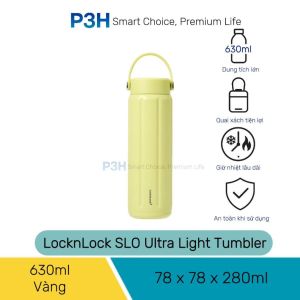 Bình Giữ Nhiệt LocknLock SLO Ultra Light Tumbler 630ml LHC4427 Siêu Nhẹ Có Quai Xách P3H