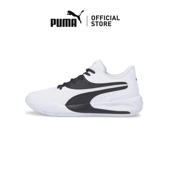 [NEW] PUMA Unisex Triple Basketball Shoes (White) | Lazada PH