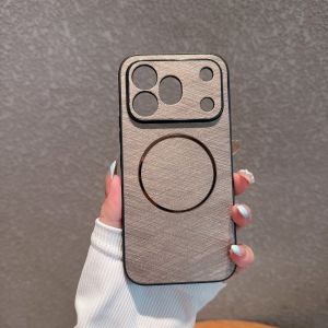 For Huawei Honor 600 Pro Case Hard Silk pattern Wireless charging Protective Back Cover Case For Honor 600 600Pro Shell
