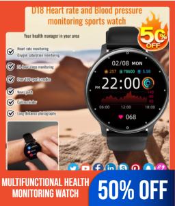 💕Fast Shipping💕Smart Wearable Watch Round Bluetooth Pedometer Alarm Clock Remind Exercise Sleep Blood Oxygen Heart Rate Bluetooth Call Watch 心率血压监测运动手表 Jam Tangan Sukan Pemantauan Kadar Jantung Dan Tekanan Darah