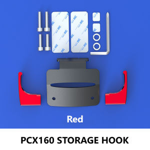 SEAMETAL Modified Double Hook Stainless Steel Storage Hook Luggage Motorcycle Accessories For Honda PCX160