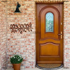 [COD] xingtu Rustic Metal Bird Wall Art - Charming Metal Birds And Leaves Indoor Outdoor Home Decor For Living Room Patio Or Garden