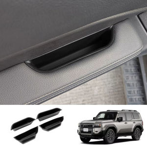 Cho Toyota Land Cruiser Prado 2024 250 J250 lc250 cửa xe bên hộp lưu trữ bên trong cửa tay vịn khay dạng Ngăn phụ kiện